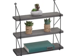 MCW Wandregal K78 40x40x13cm Dunkelgrau