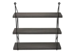 MCW Wandregal K78 40x40x13cm Dunkelgrau