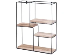 MCW Wandregal K76 51x40x11cm Natur