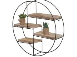 MCW Wandregal K76 45x45x11cm Natur