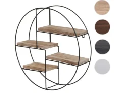 MCW Wandregal K76 45x45x11cm Natur