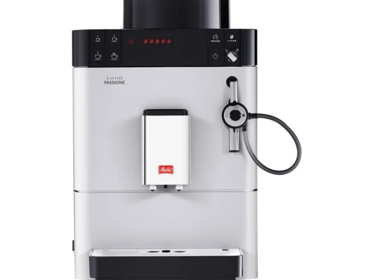 Melitta Espresso- Kaffeevollautomat Caffeo Passione Silber