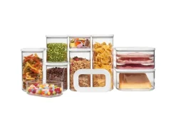 Mepal Modula Vorratsdosen-Set 9-teilig Weiß