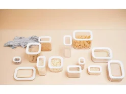 Mepal Modula Vorratsdosen-Set 9-teilig Weiß