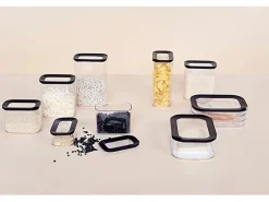 Mepal Modula Vorratsdosen-Set 3-teilig Schwarz