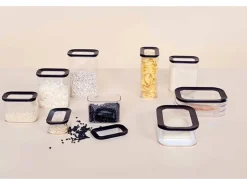 Mepal Modula Vorratsdosen-Set 5-teilig Schwarz