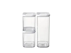 Mepal Modula Vorratsdosen-Set 3-teilig Weiß