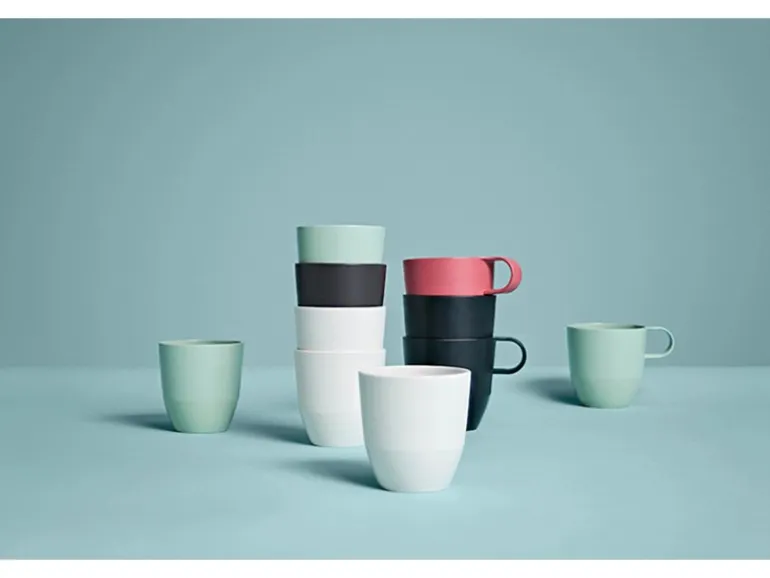 Mepal Silueta Becher 200 ml 4er Set Nordic Sage