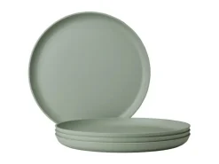 Mepal Silueta Essteller 26 cm 4er Set Nordic Sage