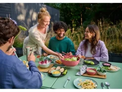 Mepal Silueta Essteller 26 cm 4er Set Nordic Black