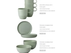 Mepal Silueta Frühstücks-Set 12-teilig Nordic Black