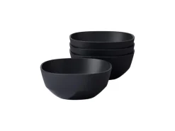 Mepal Silueta Schalen 250 ml 4er Set Nordic Black