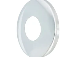 Messing-Rosette Ø 24,1 mm x 10 mm Verchromt