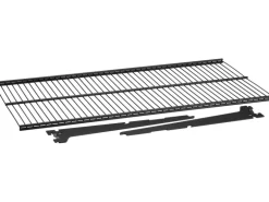 Metall-Drahtgitterboden 60 cm x 33 cm x 7,2 cm Schwarz