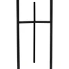 Metall-Ständer Toronto Ø 18 cm x 35 cm Schwarz