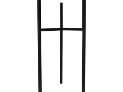 Metall-Ständer Toronto Ø 18 cm x 35 cm Schwarz