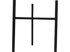 Metall-Ständer Toronto Ø 24 cm x 25 cm Schwarz