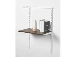 Metall-Trennschiene 10 cm x 26,5 cm Matt-Weiß 2er-Set