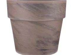 Mica Decorations Blumentopf Calima Ø 35 cm x 31 cm Basalt