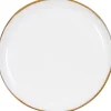 Mica Decorations Frühstücksteller Tabo Weiß Ø 20,5 cm