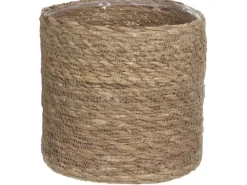 Mica Decorations Korb Atlantic Ø 18 cm Hellbraun