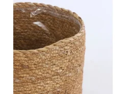 Mica Decorations Korb Atlantic Ø 18 cm Hellbraun