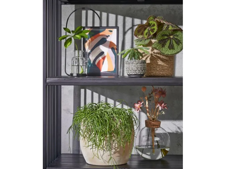 Mica Decorations Korb Atlantic Ø 18 cm Hellbraun