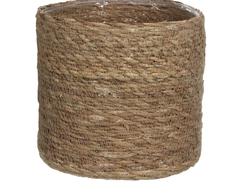 Mica Decorations Korb Atlantic Ø 16 cm Hellbraun