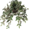 Mica Decorations Kunstpflanze Tradescantia hängend  Ø 25 cm H 45 cm, Ø: 25 cm