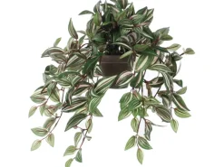 Mica Decorations Kunstpflanze Tradescantia hängend  Ø 25 cm H 45 cm, Ø: 25 cm