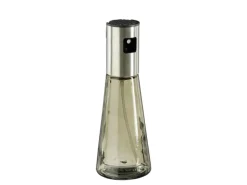 Mica Decorations Ölflasche Ø 7,5 cm x 20 cm Grau