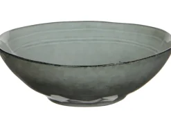 Mica Decorations Tabo Schüssel H 6,5 x Ø 20 cm Grau