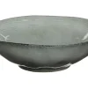 Mica Decorations Tabo Schüssel H 9 x Ø 30,5 cm Grau