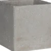 Mica Pflanzgefäß Jimmy 13 cm x 13 cm Hellgrau