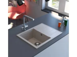 Miló Einbauspüle Granitverbundstoff Luxuria 65 Sand