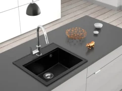 Miló Einbauspüle Granitverbundstoff Luxuria 56 Graphit