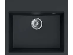 Miló Einbauspüle Granitverbundstoff Luxuria 56 Schwarz