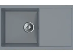 Miló Einbauspüle Granitverbundstoff Blissano 76 Grau