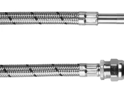 Mischdüsenschlauch 50 cm Silber