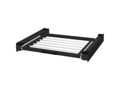 ML-Design Zwischenbaurahmen mit Wäscheleine Stahl 60,5x54,5cm Schwarz