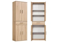 mokebo Schrank in Braun Der Praktische Mehrzweckschrank oder Aufbewahrungsschrank