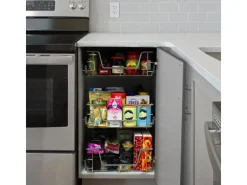 Monstershop 5 x Ausziehbare Küchenschublade  Für 60cm Breite Schränke