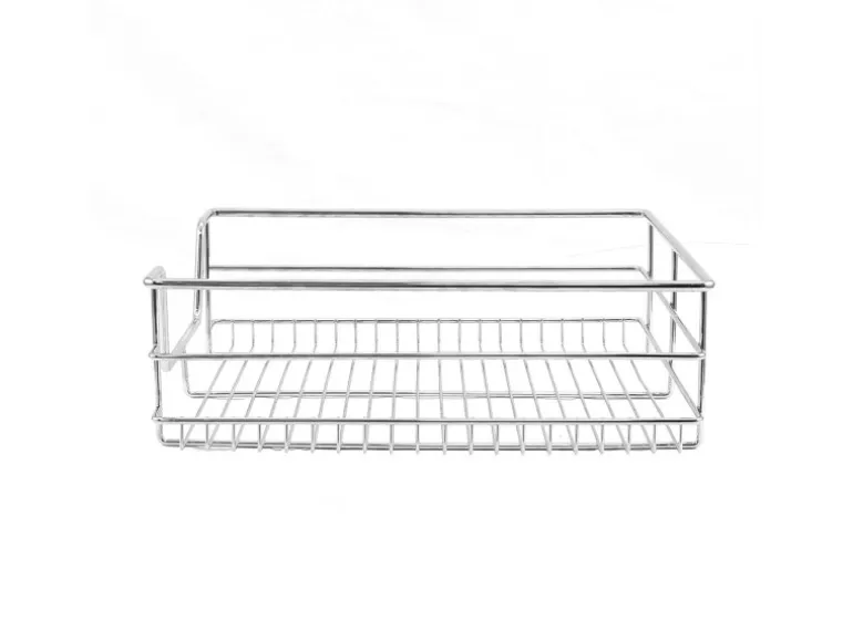 Monstershop 4 x Teleskopschublade Ausziehbare Küchenschublade (60cm)