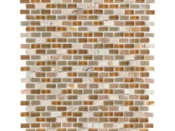 Mosaik Glas & Stein 5th Avenue Brown Mix Seashell 28,5 cm x 28,5 cm