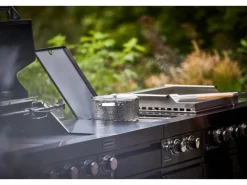 MyOutdoorKitchen Modul mit Doppel Seitenbrenner Black Collection