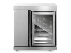 MyOutdoorKitchen Modul mit Kühlschrank und Aufbewahrungsschrank Stainless Collection