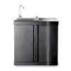 MyOutdoorKitchen Modul mit Spülbecken und Aufbewahrungsschrank Black Collection