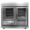 MyOutdoorKitchen Zweitüriger Modul-Kühlschrank Stainless Collection
