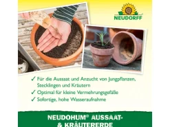 Neudorff NeudoHum Aussaat- und Kräutererde 3 l torffrei