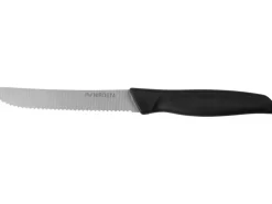 Nirosta Frühstücksmesser Basic 20 cm Schwarz